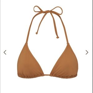 SKIMS SWIM / Almond Triangle Top / Brand New
